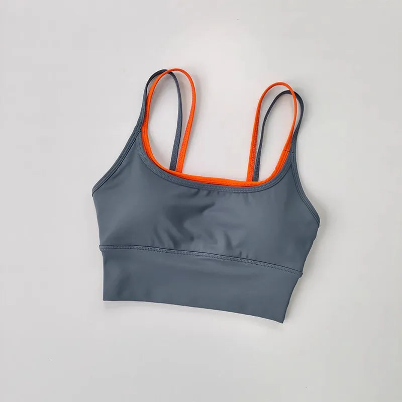 Sports Bra for Women Gym Vest Yoga Beauty Black Tube Top Running Sports Bra Fitness Yoga Crop Top Underwear Sexy Sport Bra Top