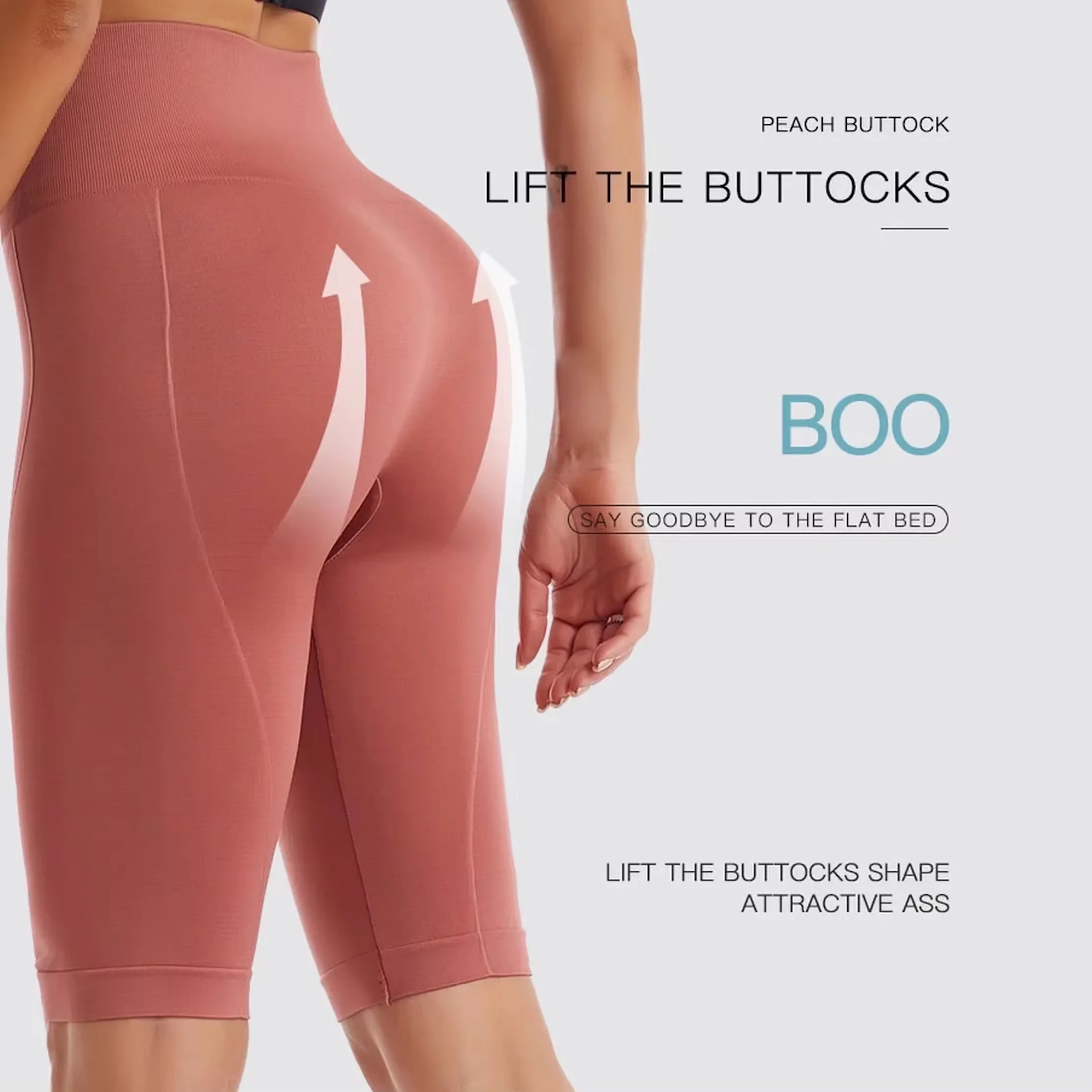 Women Naked Feeling Workout Push Up Leggings Tummy Control Yoga Running Fitness Gym Slim Pants High Waist Sports Biker Shorts