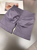 Shorts Women Gym Shorts Low Waist Seamless Yoga Shorts Workout Biker Short Stretch Fitness Short