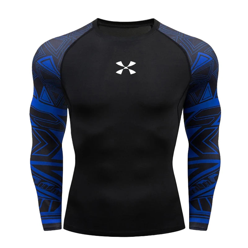 Cody Lundin Men's Compression Gym Wear Swim T Shirt Wholesale Men Gym Wear Slim Fit Rash Guard Compression T Shirt