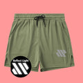 Men's quick drying sports shorts - reflective stripes, breathable and slim fit, suitable for running, jogging and gym workouts
