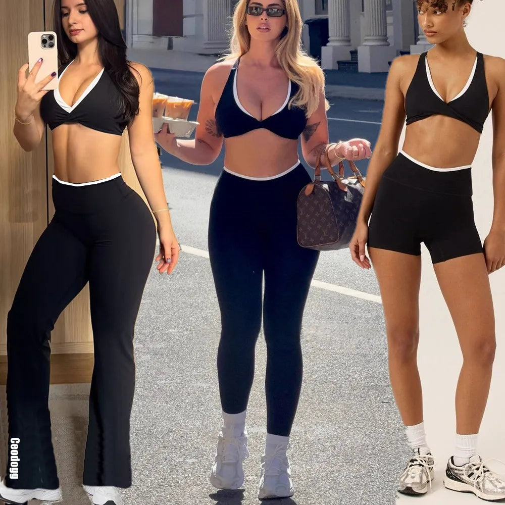 Gym Workout Clothes Women's Sprots Bras Yoga Sportswear Vest Top Fitness Wear Outside Running Open Back Tight Underwear Bra XP58