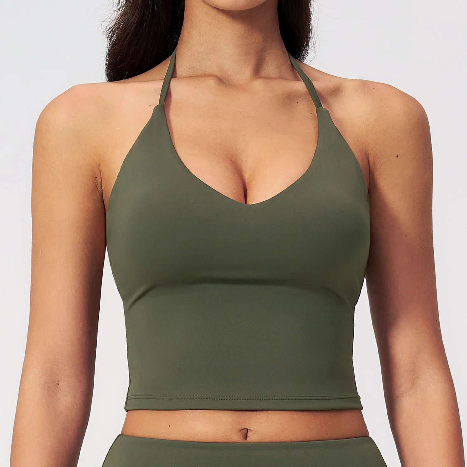 Women's Gym Outfit Women's Sports Vest Slim Fit Gym Clothes With Chest Pads Slimming Yoga Vest Sporty Woman Top Workout Clothing